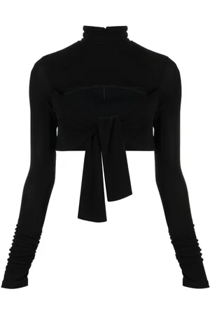 Msgm Top corto con aberturas
