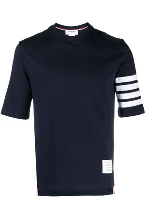 Thom Browne Camiseta con motivo 4-Bar Stripe 2003