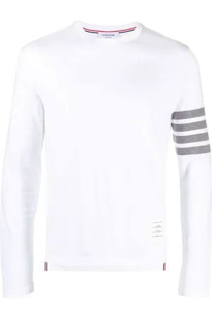 Thom Browne Camiseta con motivo 4-Bar Stripe 2003