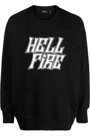 FIVE CM Sudadera con apliques de strass