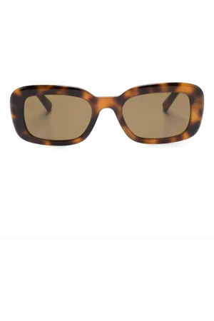 Saint Laurent Gafas de sol con efecto de carey