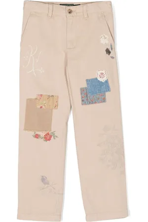 Ralph Lauren Vaqueros con detalle patchwork