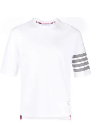 Thom Browne Camiseta con motivo 4-Bar Stripe 2003