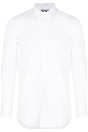 Moschino Camisa con logo bordado