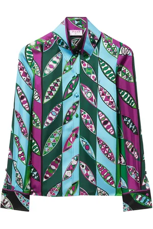 Puccini Camisa con estampado Girandole