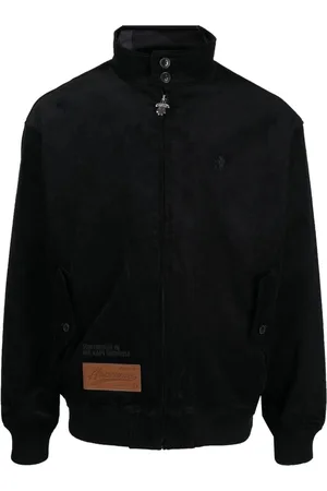 A Bathing Ape Chaqueta bomber con parche del logo