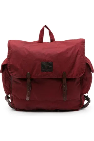 Ralph Lauren Mochila Cliford con ribete de cuero