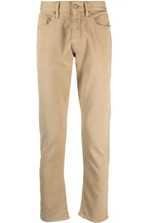 Ralph Lauren Pantalones rectos con parche del logo