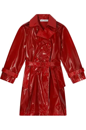 Dolce & Gabbana Gabardina con cinturón y doble botonadura