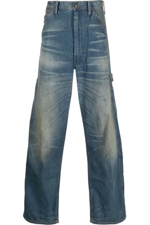 Ralph Lauren Vaqueros rectos de talle alto