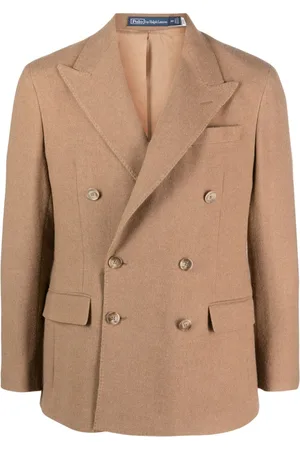 Ralph Lauren Chaqueta con doble botonadura y logo