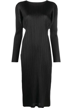 PLEATS PLEASE ISSEY MIYAKE Vestido midi plisado