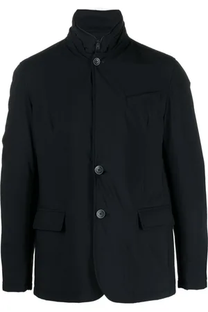 HERNO Chaqueta con botones y cuello alto