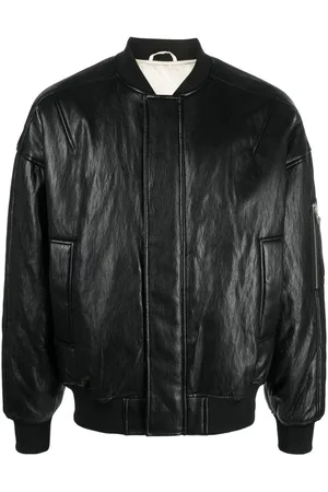 Patrizia Pepe Coated oversized bomber jacket