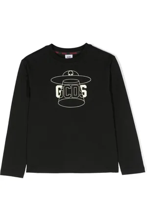 GCDS Camiseta Weirdo con logo