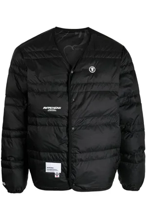 A Bathing Ape Plumífero con diseño reversible