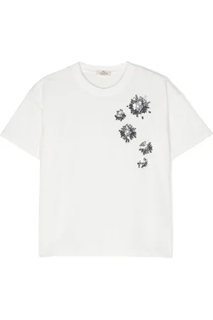 Le pandorine Camiseta con apliques de lentejuelas
