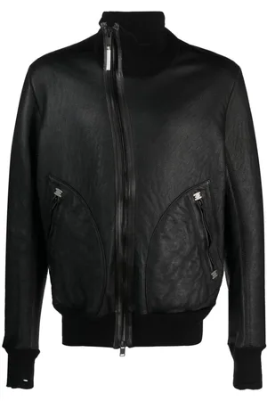 ISAAC SELLAM EXPERIENCE Chaqueta bomber con cierre descentrado
