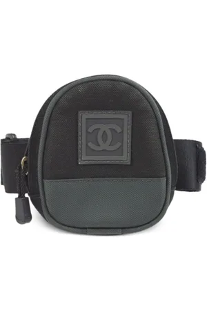 CHANEL Riñonera Sports Line con aplique del logo 2003
