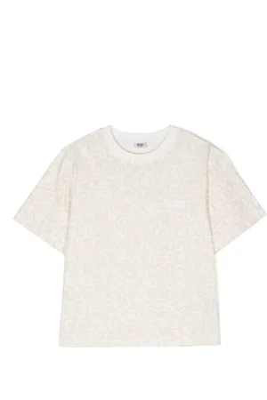 GCDS Camiseta con monograma estampado