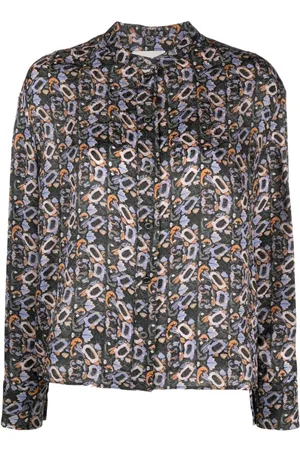 Isabel Marant Camisa Leidy con estampado geométrico