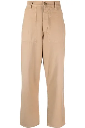 Ralph Lauren Pantalones ajustados de talle alto