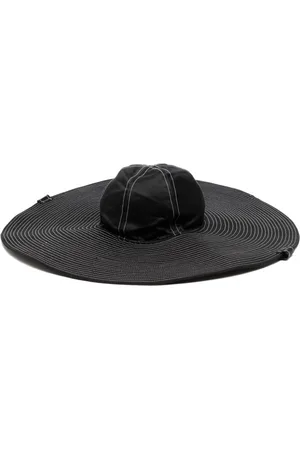 Vaquera Sombrero canotié con costuras en contraste