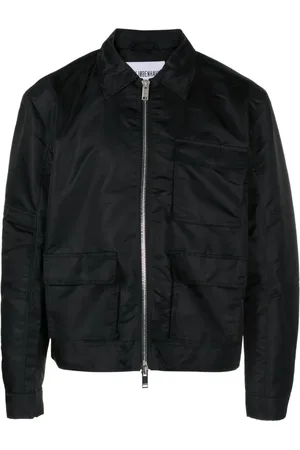 HAN Kjøbenhavn Zip-up collared shirt jacket