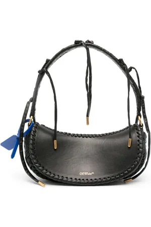 OFF-WHITE Bolso shopper con ribete trenzado