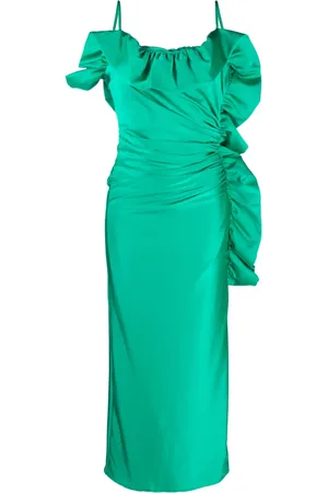 P.A.R.O.S.H. Vestido largo fruncido