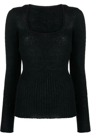 Jacquemus Jersey Dao con cuello cuadrado