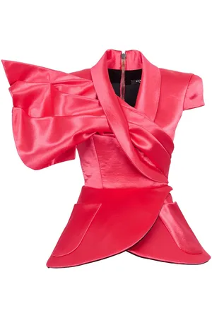Balmain Blusa con peplum