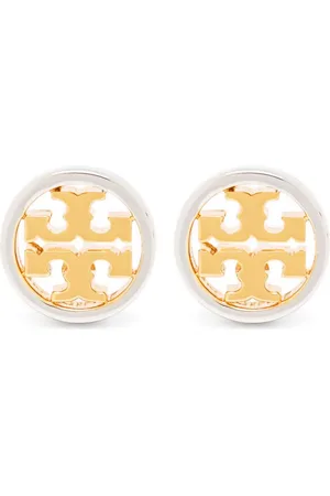 Tory Burch Pendientes Miller con aplique del logo