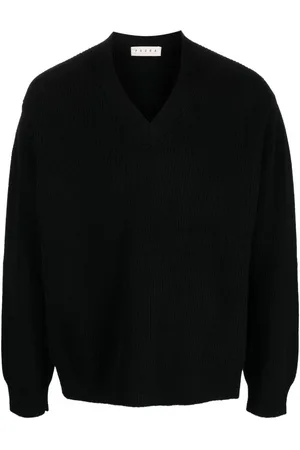 PAURA Cut-out virgin wool jumper