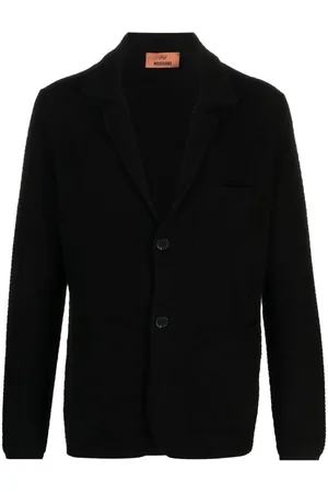 Missoni Zig-zag weave single-breasted jacket