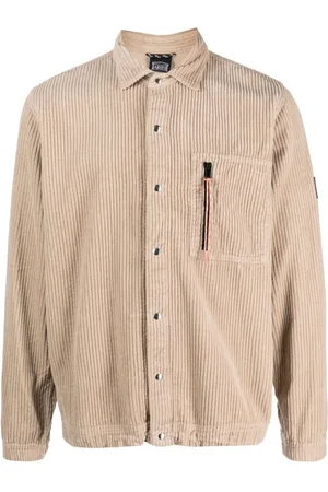 ARIES Spread-collar corduroy jacket