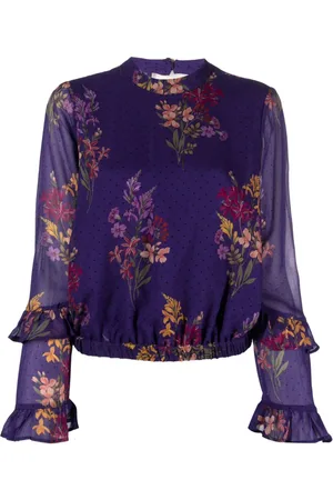 Twin-Set Blusa con estampado floral