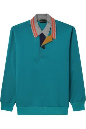 Kolor Polo con detalle patchwork