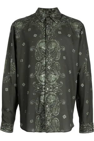 Holzweiler Camisa con estampado de cachemira
