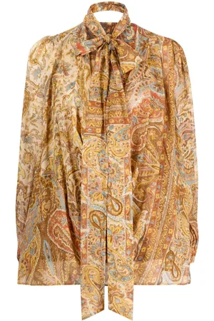 ZIMMERMANN Blusa Sensory con estampado de cachemira