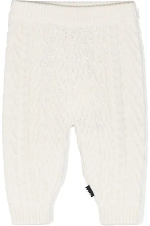 Molo Pantalones de punto de ochos Sedge