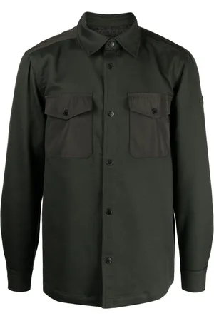 ALPHA Sobrecamisa con botones de presión