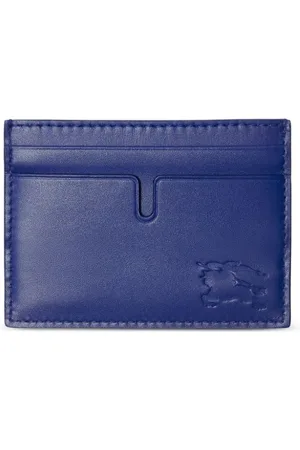 Burberry Equestrian Knight leather cardholder