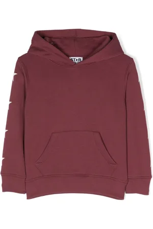 Golden Goose Sudadera con capucha y estrella estampada