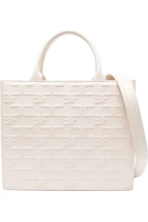 Elisabetta Franchi Bolso shopper con monograma en relieve