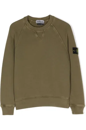 Stone Island Sudadera con parche Compass