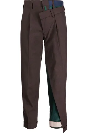 Kolor Pantalones capri de talle alto