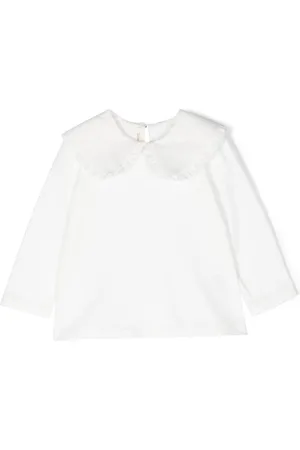 Zhoe & Tobiah Blusa con cuello Peter Pan