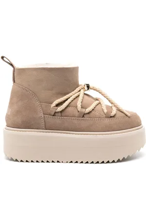 INUIKII Botas con plataforma y forro de pelo