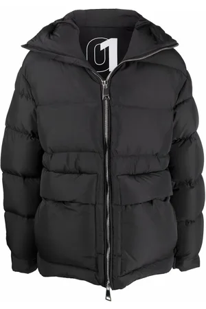 Khrisjoy Parka acolchada con logo en la espalda